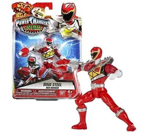 Bandai Sabans Power Rangers Dino Super Charge Steel Red Ranger 5