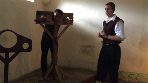In Pillory Oxford Castle And Prison Youtube