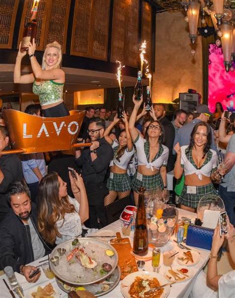 lavo party brunch standard table best pricing and reservations