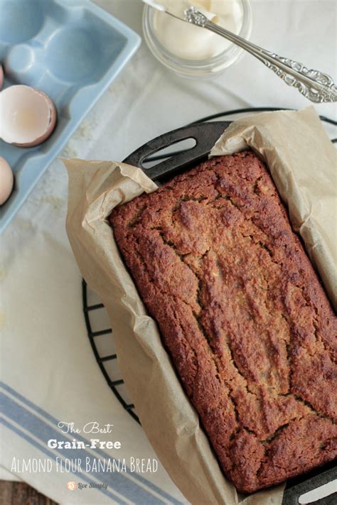 Almond Flour Banana Bread - Live Simply