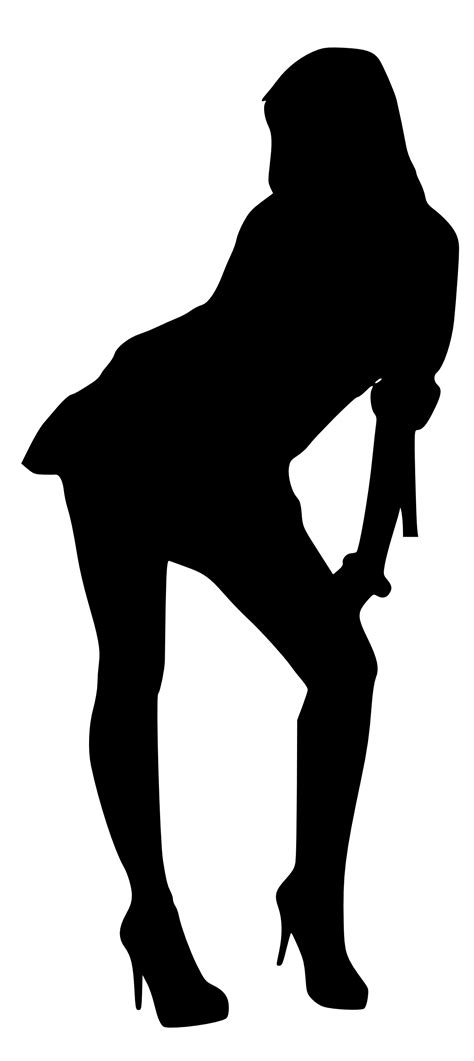 Woman Silhouettes PNG Transparent OnlyGFX Com