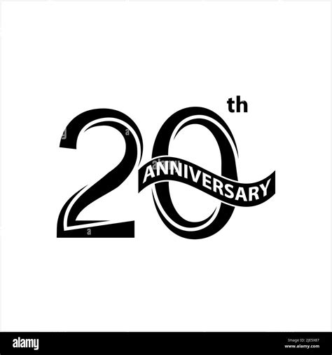 Twenty Years Icon 20 Years Icon Twenty Years Anniversary Icon 20th