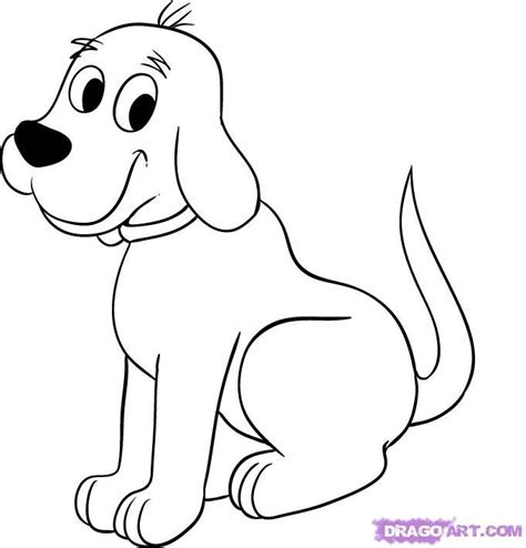 Gambar Anjing Kartun Hitam Putih Rebecca Dyer