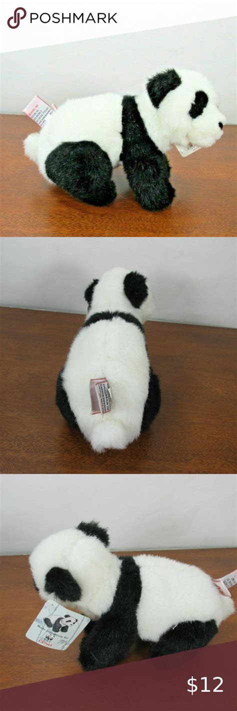 Gund Panda Plush World Wildlife Fund 8 Inch With Tags Wwf Stuffed