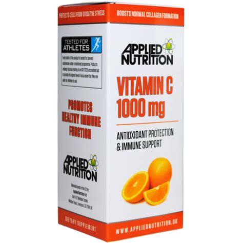 Applied Nutrition Vitamin C 1000mg | Applied nutrition, Nutrition website, Nutrition