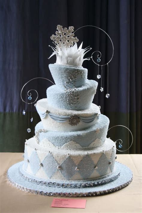 All About Wedding Cake Winter Wonderland Wedding Cakes