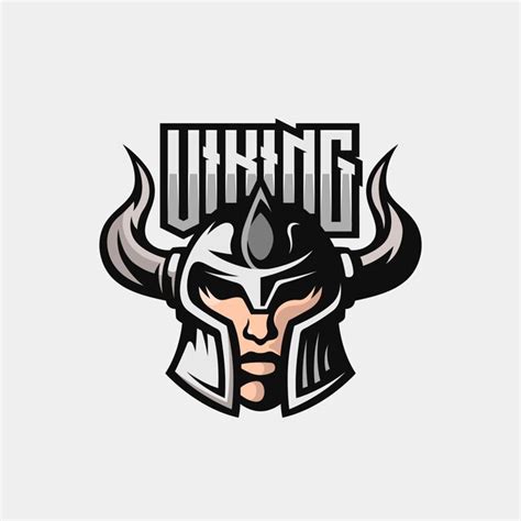 Premium Vector Viking Gaming Mascot Logo Design