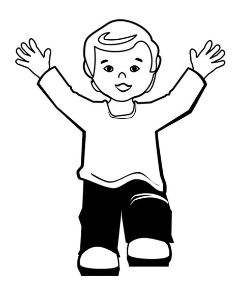 Free Boy Clipart Black And White Download Free Boy Clipart Black And