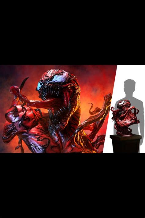 Queen Studios Marvel Carnage Life Size Bust Hypertoys