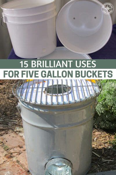 15 Brilliant Uses For Five Gallon Buckets Five Gallon Bucket Making