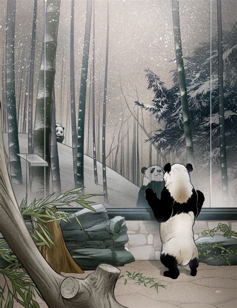 The New Yorker Panda Reproduction Rappart