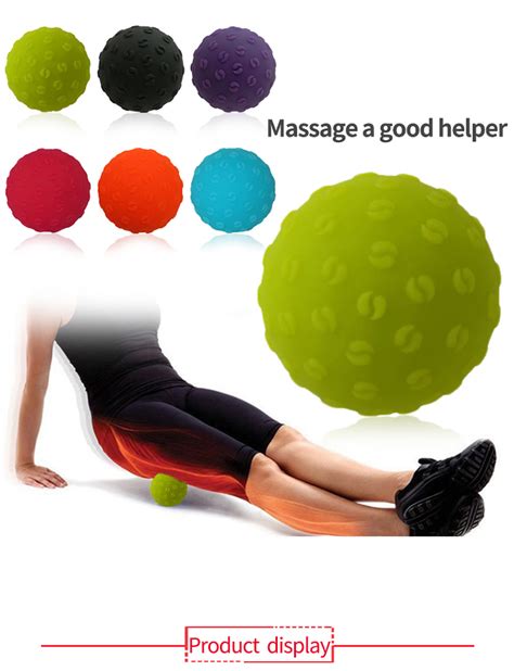 Yoga Deep Tissue Silicone Massage Ball Buy Deep Tissue Massage Roller