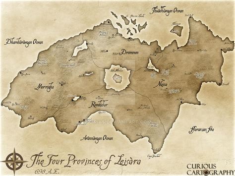The Four Provinces Of Leisara By Cirias On Deviantart