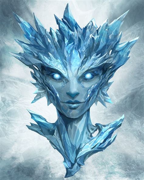 Artstation Ice Fairy Yasen Stoilov Fantasy Art Character Design