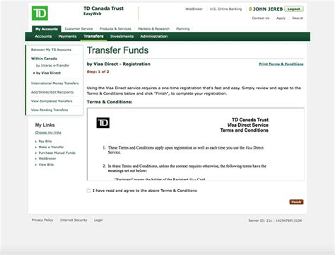 Dollar transfers require the bank of america, be listed as the settlement institution under swift code bofaus3nxxx. Direct Deposit Form Td Easyweb 12 Easy Rules Of Direct Deposit Form Td Easyweb - AH - STUDIO ...