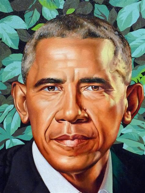The obama foundation's mission is to inspire, empower, and connect people to change their world. The Portrait Gallery: Barack Obama