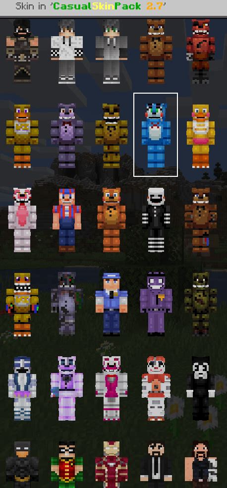 Mcpebedrock Casual Skin Pack 27 Time For Xmas Minecraft Skins