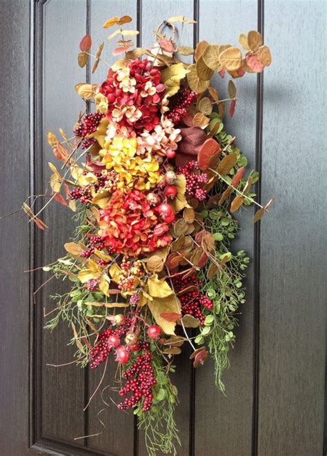 1000 Images About Fall Door Swags On Pinterest Front
