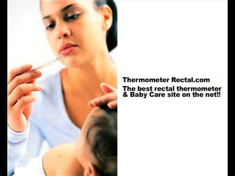 Rectal Thermometers From Rectal Thermometer Youtube