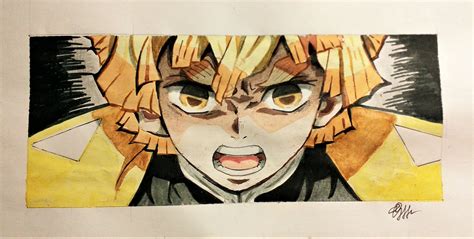 Zenitsu (Demon Slayer) by Svetlaiiika on Newgrounds