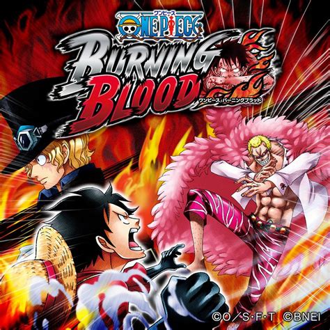 One Piece Burning Blood Cover Or Packaging Material Mobygames
