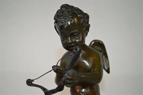 Antique Seated Cupid Sculpture From Moreau Bei Pamono Kaufen