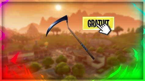 Avoir La Pioche Halloween Faucheuse Gratuitement Sur Fortnite Manipulation Pc Youtube