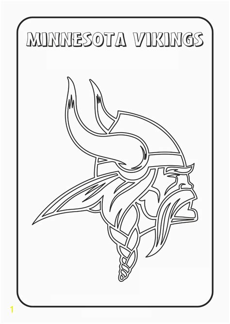 Download free printable minnesota vikings coloring pages for kids. Minnesota Vikings Coloring Pages | divyajanani.org