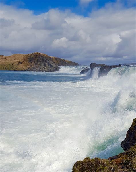 Búði í Þjórsá Búði Waterfall In River Þjórsá Iceland