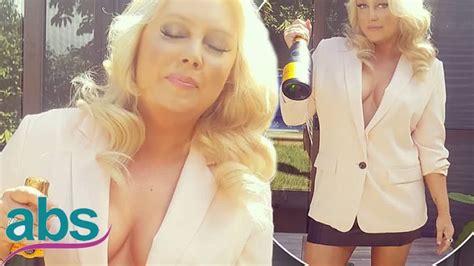 Mel Greig Shows Off EXTREME Cleavage While Celebrating Her Birthday YouTube