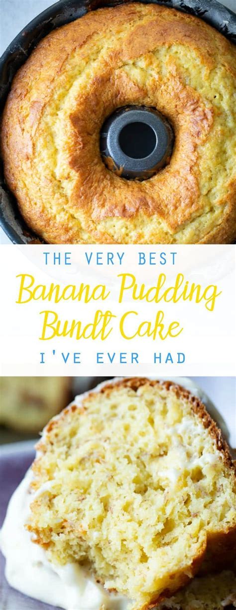 Bookmark this recipe to use as a thanksgiving or christmas dessert. Best Banana Pudding Bundt Cake | Recipe | Best banana ...