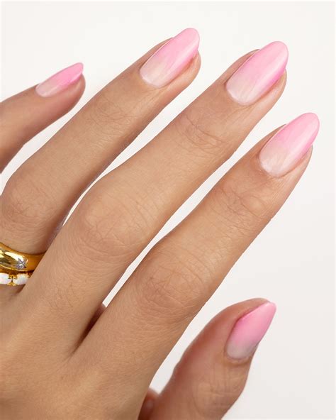 Pretty Pink Gradient Nails Ombre Nail Tutorial Fashion Blog