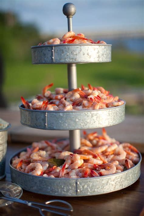 Three ounces of plain cooked when you are ready to serve, arrange your shrimp attractively on a platter and serve with your. Pretty Shrimp Cocktail Platter Ideas / Susan's Savour-It ...
