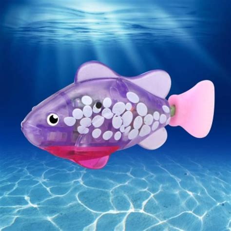 5 Pcs Water Activated Light Up Fish Toy Next Deal Shop Animals For