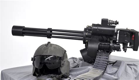 Многоствольный пулемет М 134 Minigun США Военное оружие и армии Мира