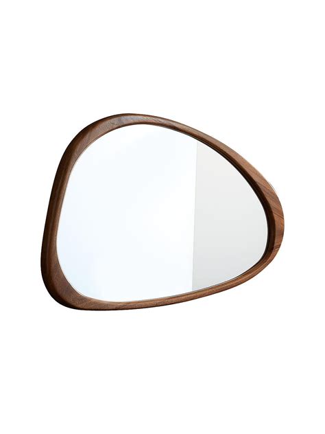 west elm Mid-Century Asymmetrical Wall Mirror, Acorn | West elm mid