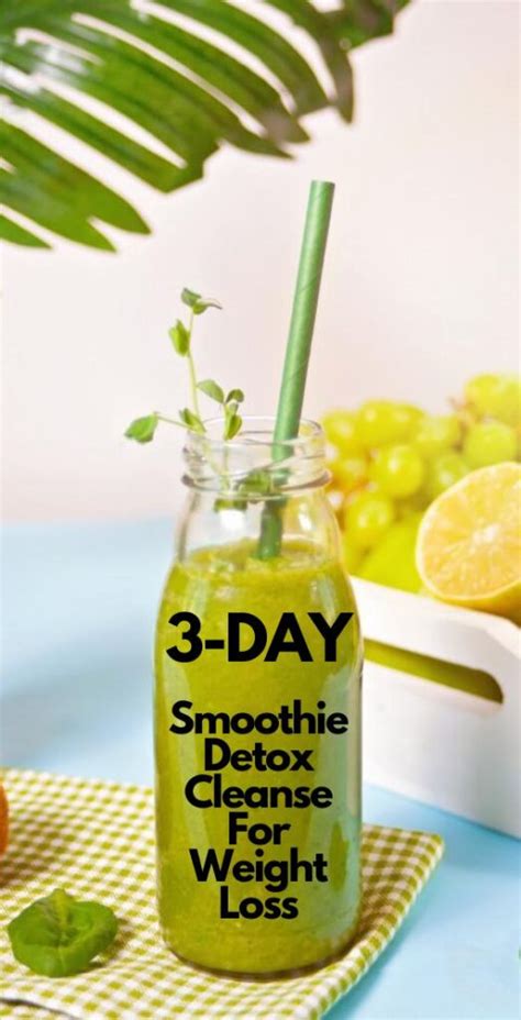 3 day smoothie detox for extreme weight loss weight loss