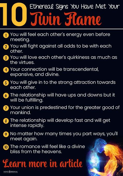 The 10 Signs You Have Met Your Twin Flame