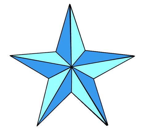 Easy Star Drawing Step By Step At Drawing Tutorials