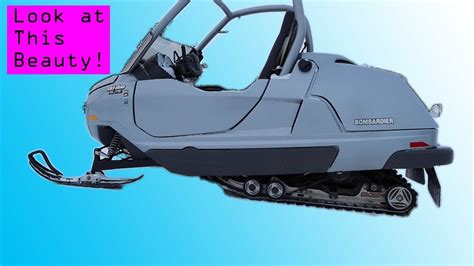 Reviewing A Side By Side Snowmobile The Skidoo Elite Super Rare