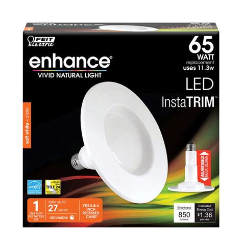 Feit Electric Enhance Par30 E26 Medium Led Bulb Soft White 65 Watt