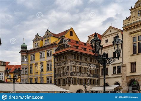 Old Town City Hall Prague In Czech Republic Stock Image Image Of