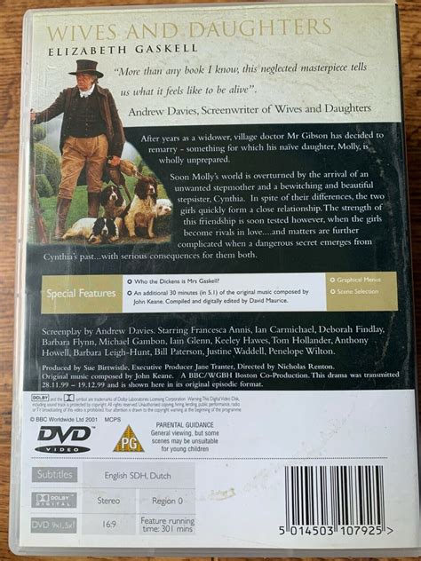 Wives And Daughters 1999 Bbc Elizabeth Gaskell Period Drama Classic Uk Dvd 5014503107925 Ebay
