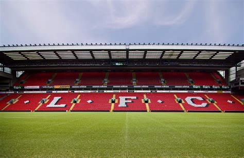 Liverpool fc, liverpool, united kingdom. Anfield Stadium Liverpool Wallpaper Mural | MuralsWallpaper