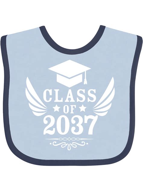 Inktastic Class Of 2037 With Graduation Cap And Wings T Baby Boy Or