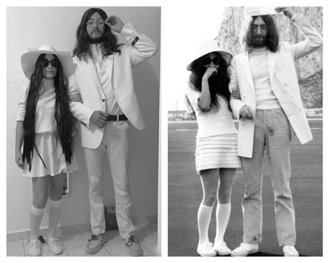 Yoko Ono And John Lennon Costume Couplecostume Halloween2014