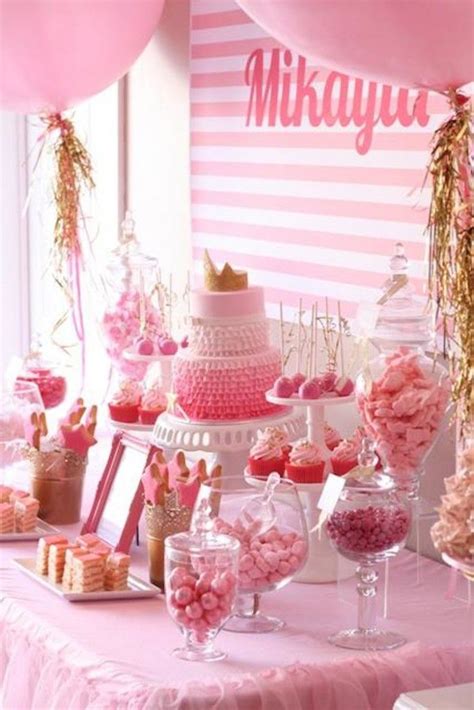 Pink And Gold Party Ideas Via Karas Party Ideas Pink And Gold