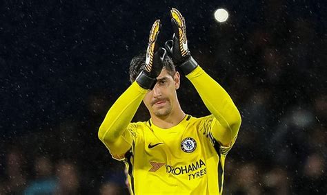 Thibaut Courtois It Is Good To Face Arsenal Now Daily Mail Online