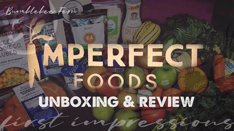 Imperfect foods subcription box review & discount code! IMPERFECT FOODS Subscription Box UNBOXING & INITIAL REVIEW ...
