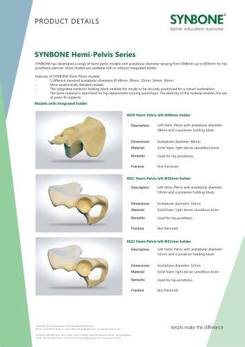 All Synbone Ag Catalogs And Technical Brochures